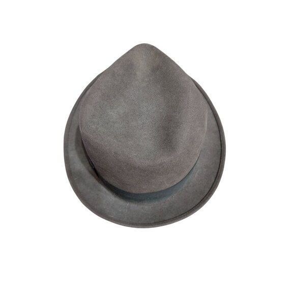 Mac Phergus Brown Fedora Hat Men's Size 7 Vintage 21 in Around - Picture 3 of 7